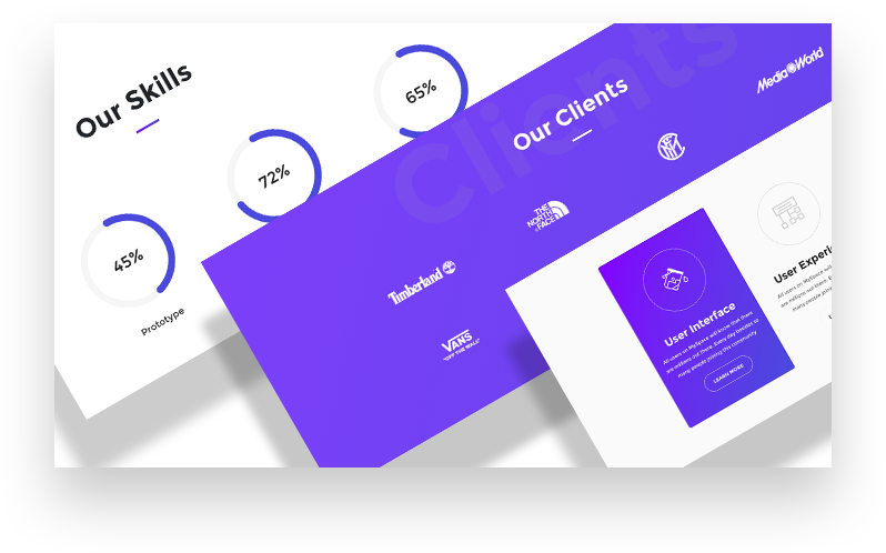 Conversion Friendly Service Showcasing