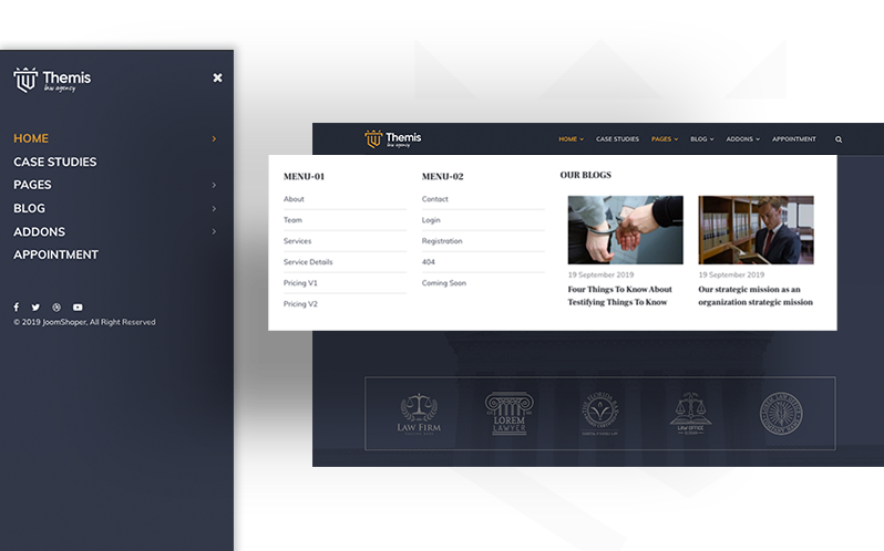 Flexible Navigation with Mega Menu