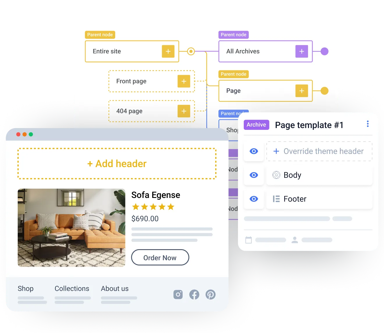visual theme core plugin for wordpress