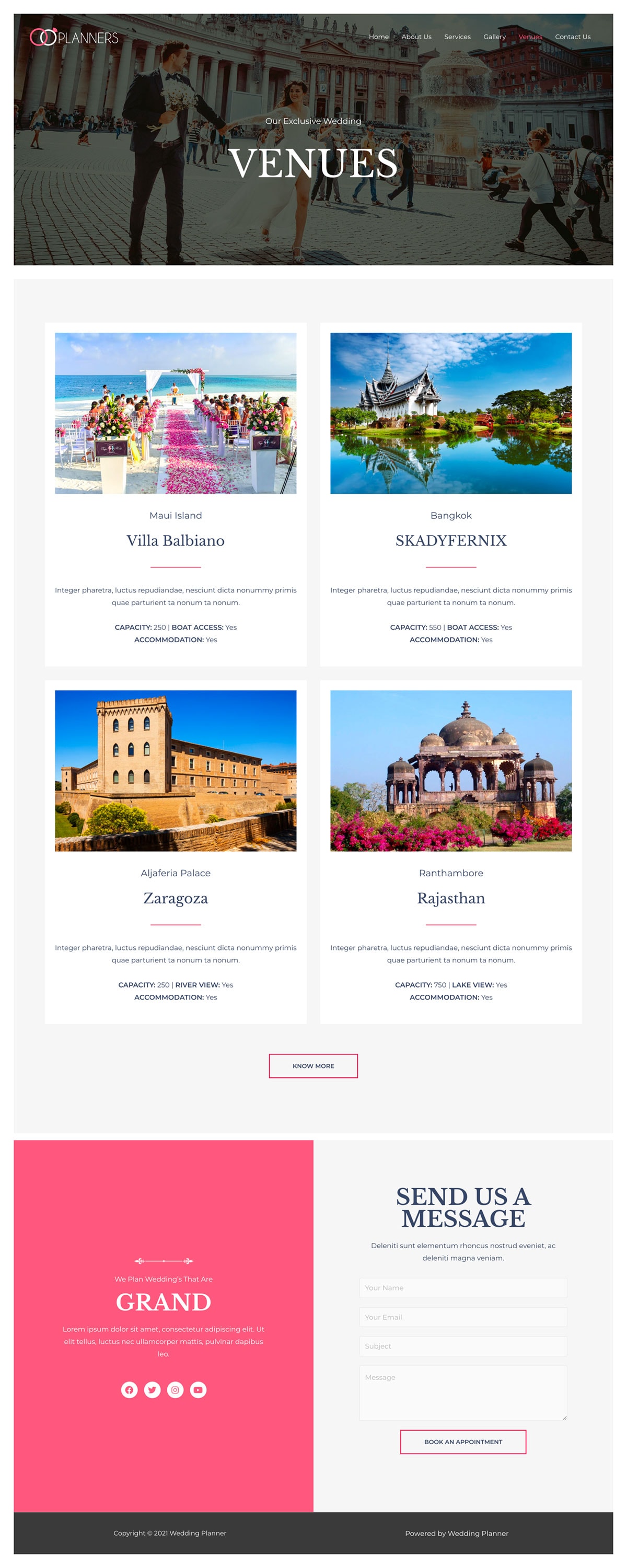 Venues