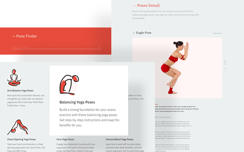 Various Yoga Poses